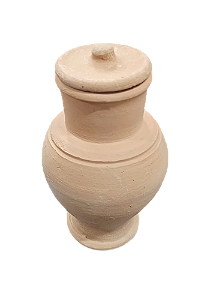 Quartinha De Barro S/ Verniz S/ Asa 18cm - Orixá Umbanda