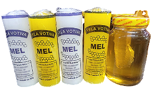 Vela 7 Dias De Mel Votiva Ecoluz / Nova Luz