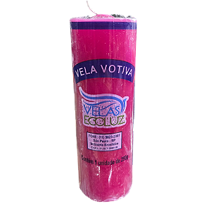Vela 7 Dias Magenta Umbanda Votiva 250g