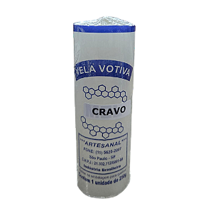 Vela Aromática Cravo Votiva - Unidade