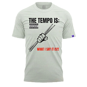 Camiseta Casual Time (Branco)