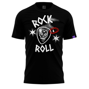 Camiseta Casual Pick (Preto)