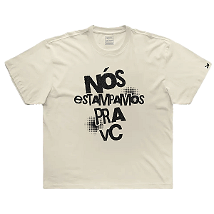 Camiseta Oversized Personalizada Off-White