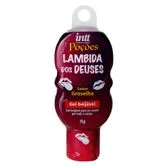 Lambida dos Deuses Gel Beijável - Groselha 15g Linha Poções Intt