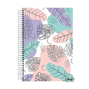 Caderno: Tropical Lilás