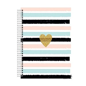 Caderno: Listras Coração