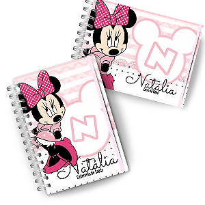 Kit Maternidade: ( Caderneta + Livro do Bebê) - Minnie