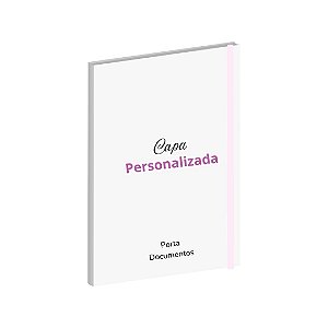Porta Documentos (mesmo tema combinando com a Caderneta)
