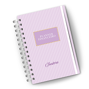 Controle Financeiro : Planner Lilas