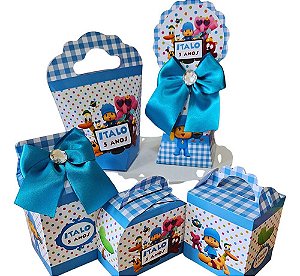 Kit 15 Festa Pocoyo : Personalizados | Caixinha | Brindes