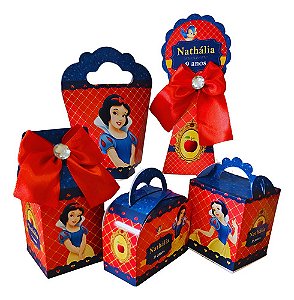Kit 15 Festa Branca De Neve : Personalizados | Caixinhas