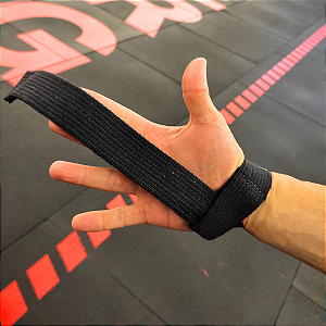Strap Musculação Super Fita Reforçado Grip Hand Forte Par