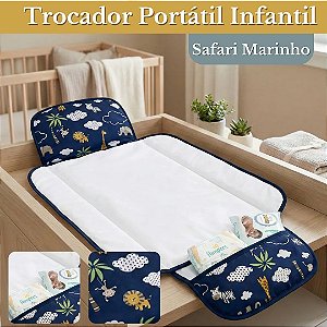 Trocador De Fralda Impermeável Dobrável