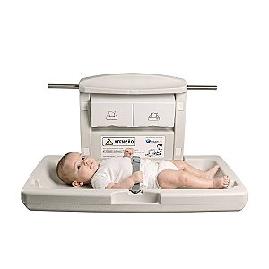 Trocador de Fraldas de Parede Smart Air CI-300 Cinza 25kg