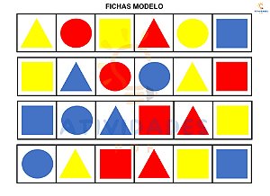 Jogo Educativo Pareamento de Formas Geométricas