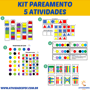 KIT Pareamento - 5 Atividades