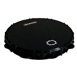 Pandeiro Contemporânea 40PBCF Black Carlos Café 12"