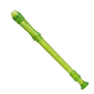 Flauta Yamaha Doce Soprano Germanica YRS20G Green