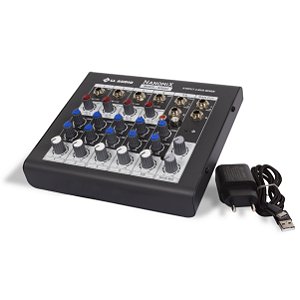 Mesa de Som LL Audio Nanomix NA602