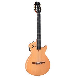 Violão Elétrico Tagima Modena NYNAS Nylon Natural Satin Cutaway