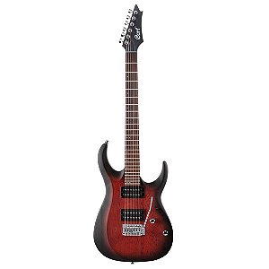 Guitarra Cort X100 Open Pore Black Cherry Burst
