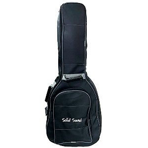 Capa Solid Sound LT BR Preta Violão Clássico