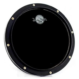 Pad de Estudo Luen Dudu Portes Silent Practice Pad 08" com Borda Alta para Rim Shot