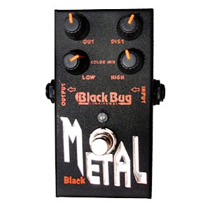 Pedal Black Bug Black Metal TBM
