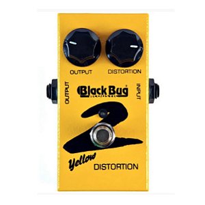 Pedal Black Bug Distorção Yellow Distortion TYD2