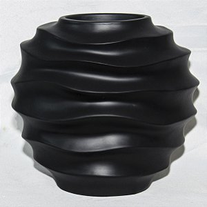 Vaso em Poliresina - Preto M