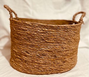 Cesta de Junco Oval  Ana - 36x26x22 cm