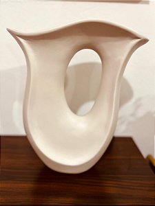 Vaso Belo Alto Off White