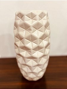 Vaso Diamante Off White