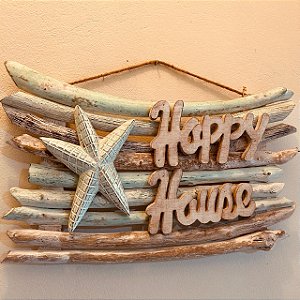Placa Naútica "Happy House"
