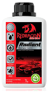 SHAMPOO NEUTRO AUTOMOTIVO REDRAGON AUTO CARE RADIANT 1 L