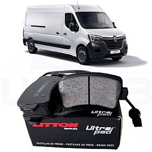Pastilha Freio Traseira Cerâmica Renault Master 2.3 Dci 2013 + Sensor