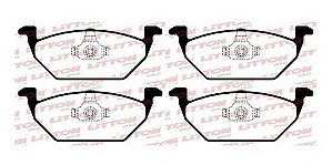 Pastilha Freio Dianteira Cerâmica Vw Golf 1.6 2.0 2002/.. Polo 1.0 16v 1.6 8v 2002/.. Audi a3 1.6 1.8 Brasil 2002/..