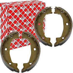 Sapata Freio Traseira Bmw Serie 1 116 118 120 125 128 E81 E82 E87 E88 F20 F21 2011/2017 Serie 3 316 318 320 325 328 330 340 F30 F31 E46 E90 E91 E92 1997/2018