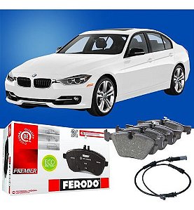 Pastilha Freio Dianteira Bmw 320 F30 2012/2018 + Sensor