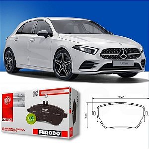 Pastilha Freio Traseira Cerâmica Mercedes A200 B200 CLA250 GLB200 18/