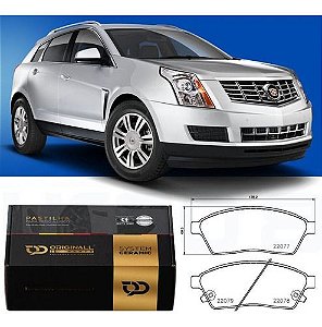 Pastilha Freio Dianteira Cadilac SRX 2.8 3.0 AWD 2009/..