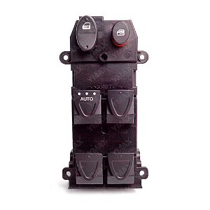 Interruptor De Vidro Eletrico Honda New Civic 2006 > 2011 - Dianteiro