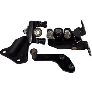 Kit Guia Porta De Correr Ford Transit 2009 > 2011  - Kit Carrinho