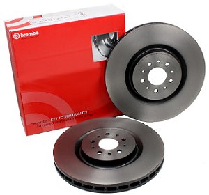 Par Disco Freio Traseiro Golf Variant Jetta Fusca Taos Audi A1 A3 TT