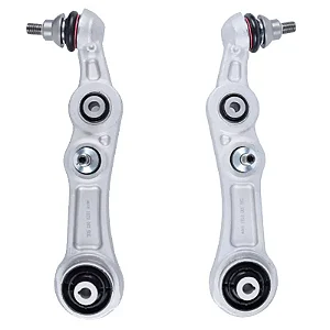 Par Braço Dianteiro Reto Inferior Mercedes C180 C200 C250 C300 E350 W205 GLC220 2014 a 2023