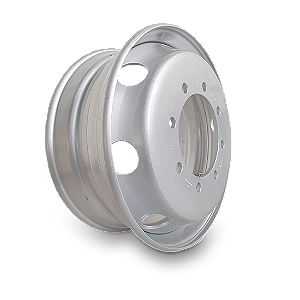 RODA DE AÇO ARO 225 X 75 8 FUROS RETOS PNEU 275