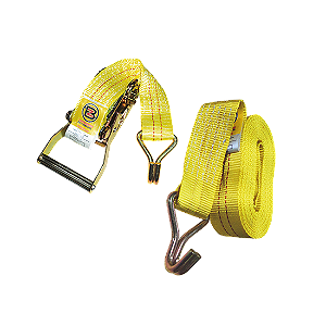 KIT CINTA DE CARGA COM CATRACA 15TON GANCHO J