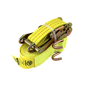 KIT CINTA DE CARGA COM CATRACA 3TON GANCHO U