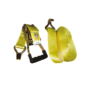 KIT CINTA DE CARGA COM CATRACA 5TON GANCHO J