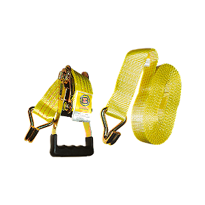 KIT CINTA DE CARGA COM CATRACA 4TON GANCHO J